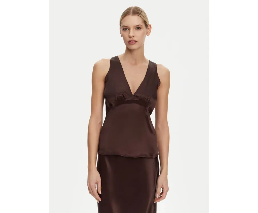 obrazek 1 2NDDAY Bluzka Valenci 2252137287 Brązowy Regular Fit