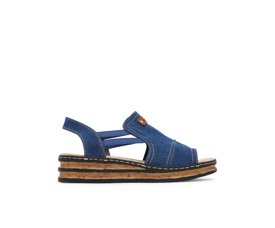 obrazek 1 Rieker Sandały 62982-12 Granatowy