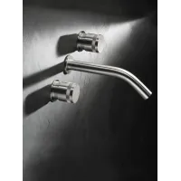 Zdjęcie Łazienkowa bateria ścienna podtynkowa 3-otworowa