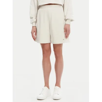 Zdjęcie Calvin Klein Jeans Szorty sportowe J20J225221 Beżowy Relaxed Fit