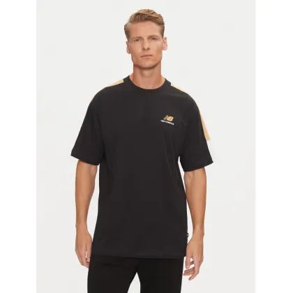 Zdjęcie New Balance T-Shirt Classics MT43526BK Czarny Relaxed Fit