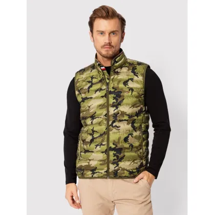 Zdjęcie Tommy Hilfiger Kamizelka MW0MW18762 Zielony Regular Fit