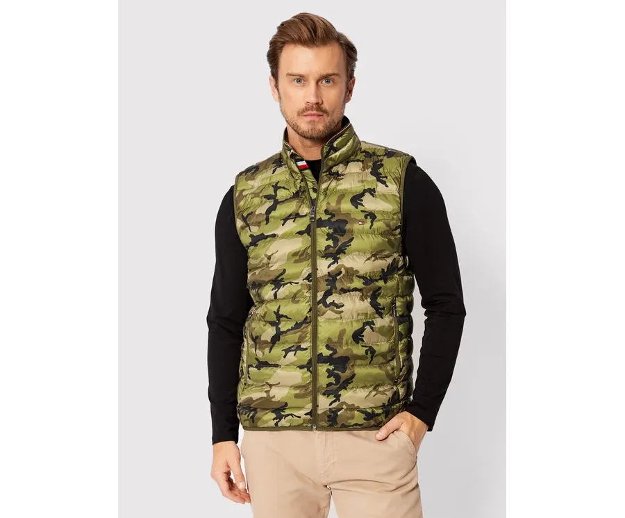 obrazek 1 Tommy Hilfiger Kamizelka MW0MW18762 Zielony Regular Fit