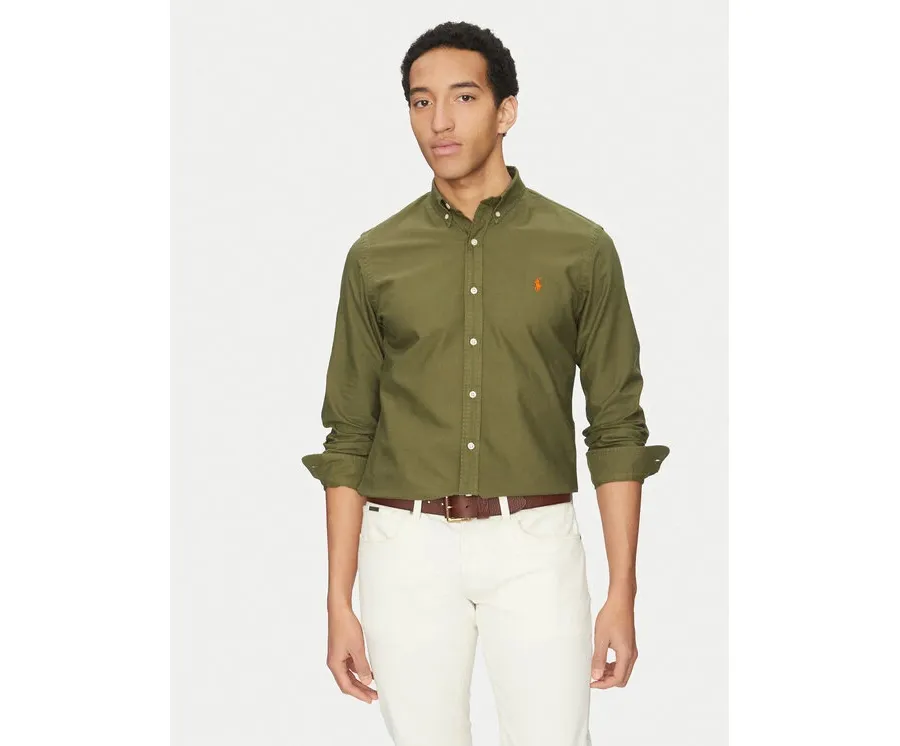 obrazek 1 Polo Ralph Lauren Koszula 710960643001 Khaki Slim Fit