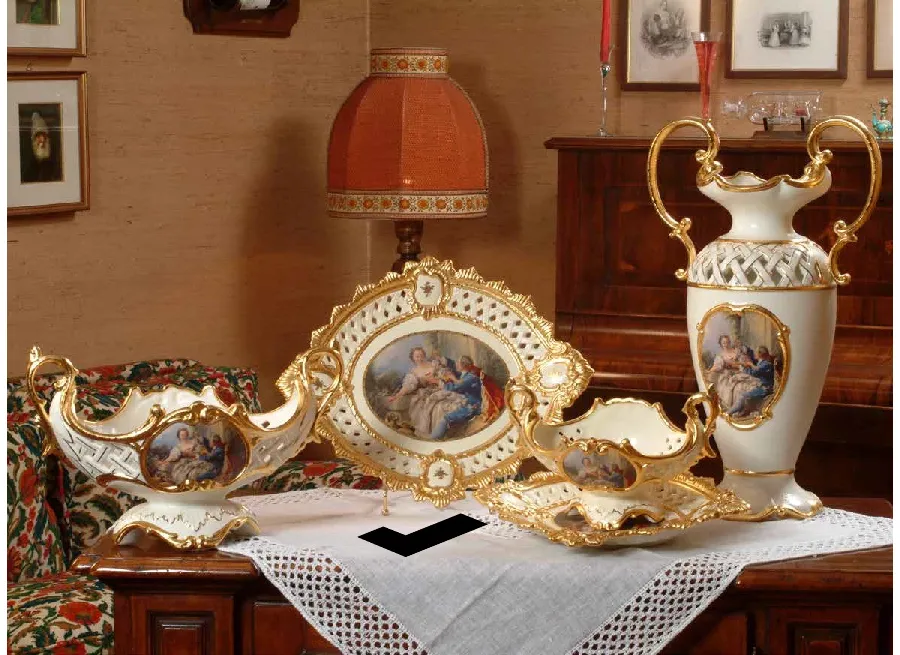 obrazek 1 Gustowna ceramiczna taca z Włoch - Bruno Costenaro