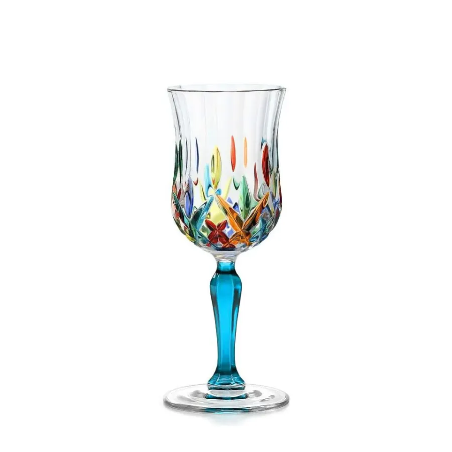 obrazek 1 Ręcznie malowany komplet 6 kieliszków do wina (230 ml)