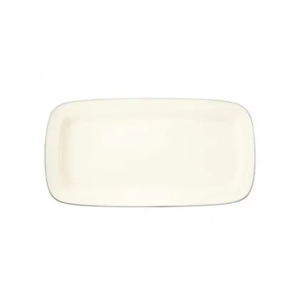 Zdjęcie Niemiecki kremowy talerz na ciasto wykonany z porcelany – Tettau