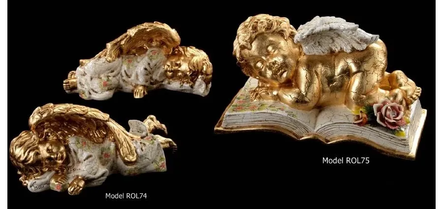 obrazek 1 Okazały anioł ceramiczny do salonu