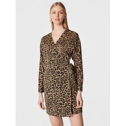 Zdjęcie Liu Jo Sukienka codzienna WF2233 J4039 Brązowy Regular Fit