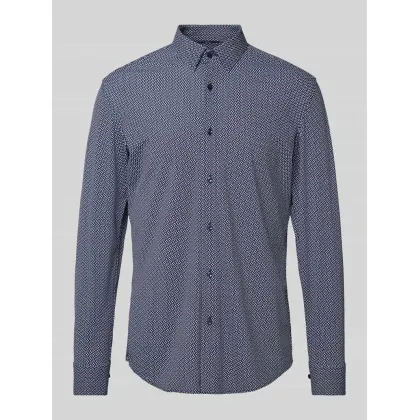 Zdjęcie Koszula biznesowa o kroju slim fit z kołnierzykiem typu kent model ‘Hank’