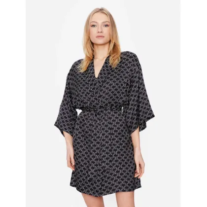Zdjęcie KARL LAGERFELD Szlafrok 225W2134 Czarny