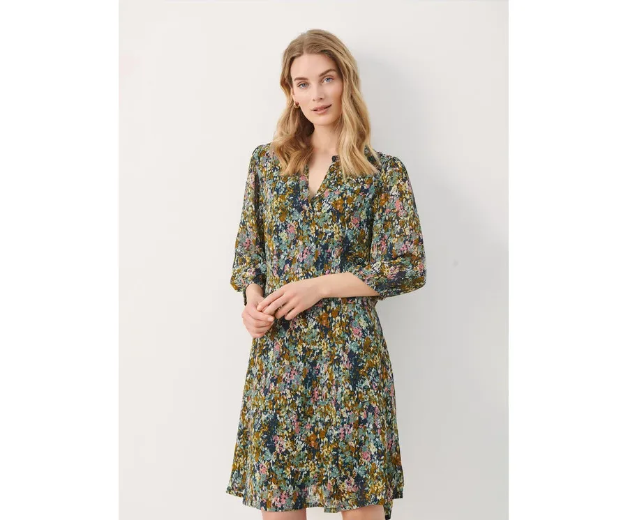 obrazek 1 Part Two Sukienka codzienna Botelle 30307896 Kolorowy Regular Fit