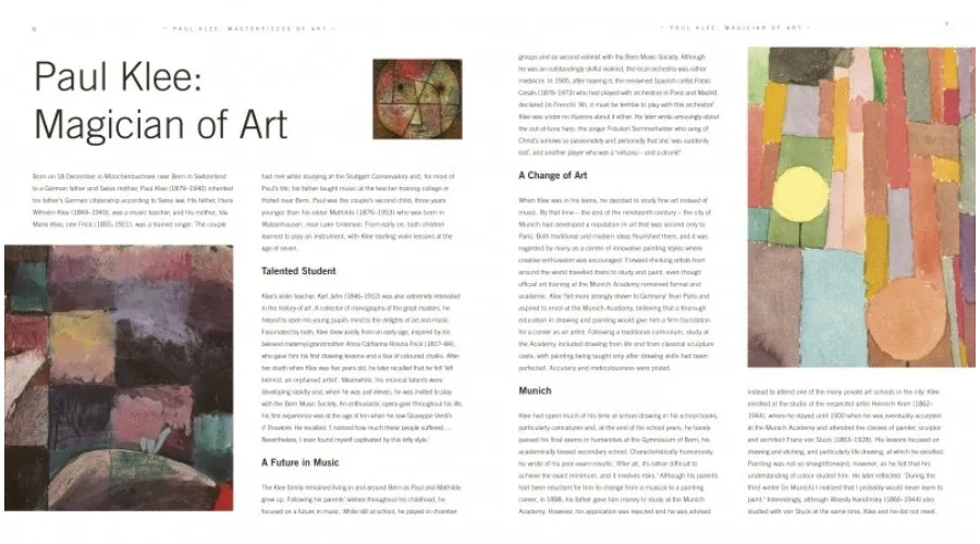 obrazek 2 Książka Paul Klee - Arcydzieła sztuki - Flame Tree Publishing