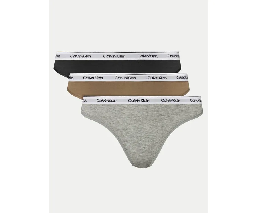 obrazek 1 Calvin Klein Underwear Komplet 3 par stringów 000QD5209E Kolorowy
