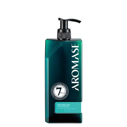 Zdjęcie Aromase Anti-Hair Loss Essential Szampon przeciw wypadaniu włosów do każdego typu skóry głowy, 400 ml 400 ml