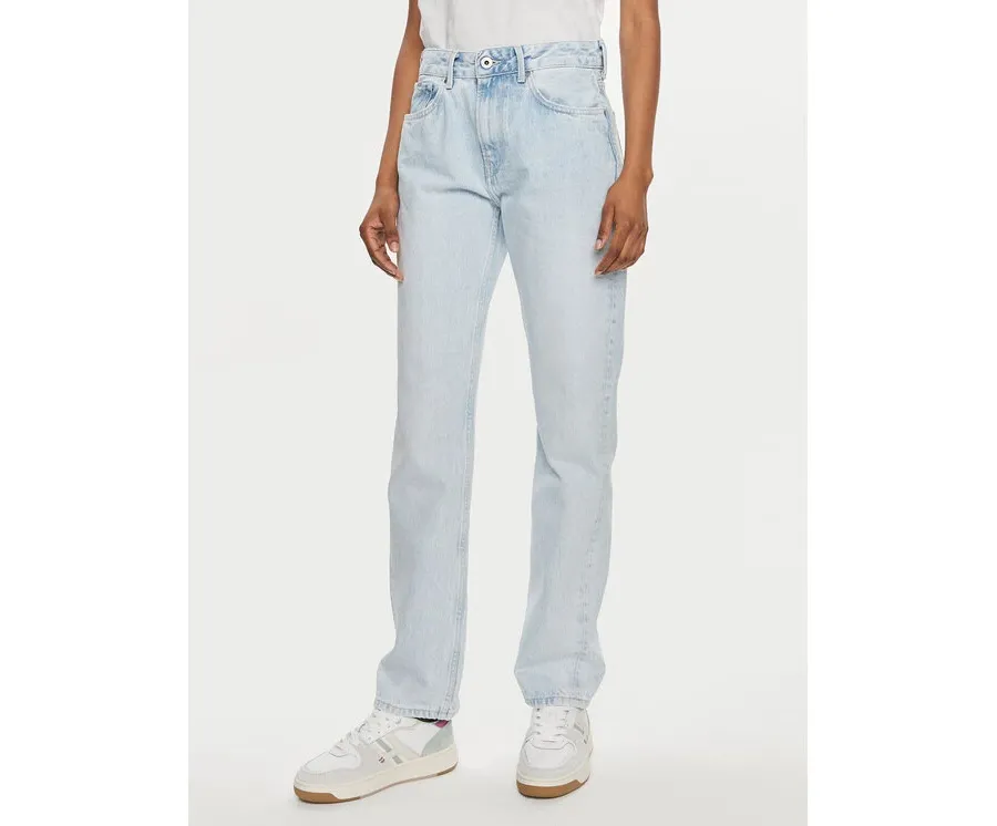 obrazek 1 Pepe Jeans Jeansy PL204592 Niebieski Straight Fit