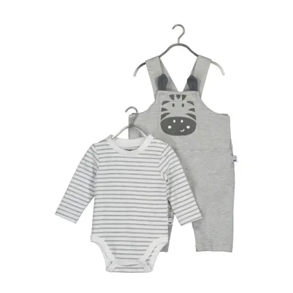 Zdjęcie Blue Seven Komplet body i spodnie 422194 X Szary Regular Fit