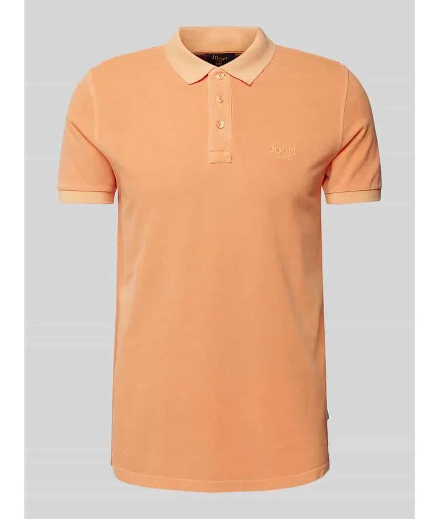 obrazek 1 Koszulka polo o kroju regular fit w jednolitym kolorze model ‘Ambrosio’