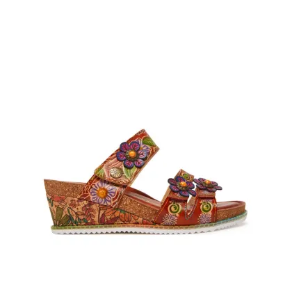 Zdjęcie Laura Vita Klapki Bonito 19 Bordowy