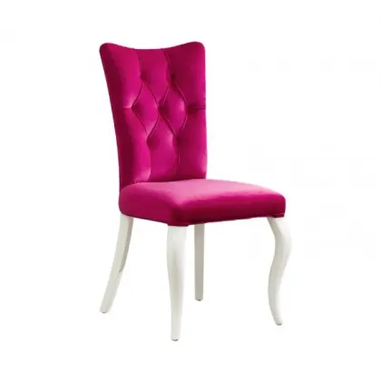 Zdjęcie Finezyjne krzesło z nogami w stylu retro do pokoju dziecięcego - Cilek