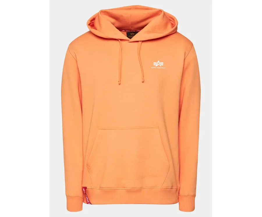 obrazek 1 Alpha Industries Bluza Basic 196318 Pomarańczowy Regular Fit