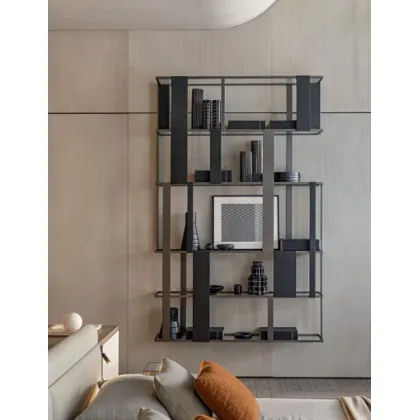 Zdjęcie Rewelacyjny wiszący regał na książki w stylu minimalistycznym