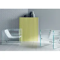 Zdjęcie Stylowy szklany fotel z regulowanym siedziskiem - Tonelli Design