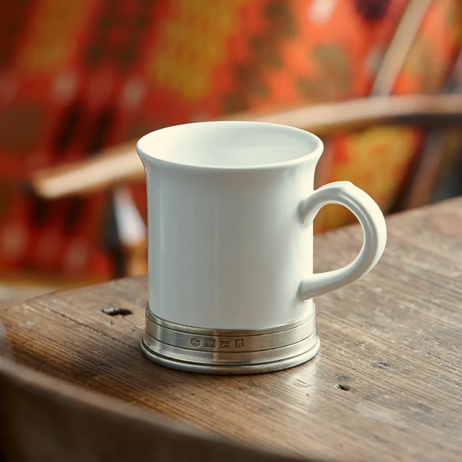 obrazek 3 Klasyczny, ceramiczny kubek - wariant biały