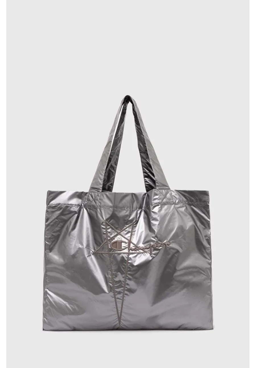 obrazek 1 Rick Owens torba x Champion Tote kolor srebrny CM01D5790