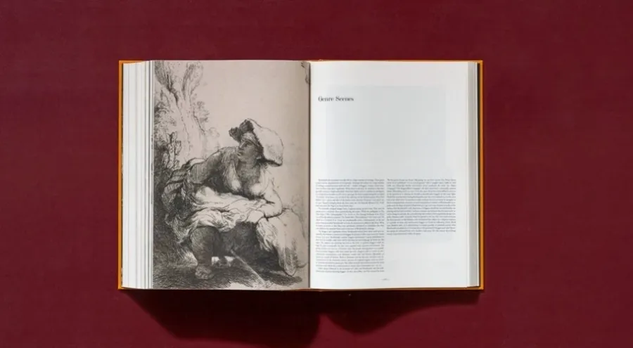 obrazek 18 Książka Rembrandt. The Complete Drawings and Etchings - Taschen