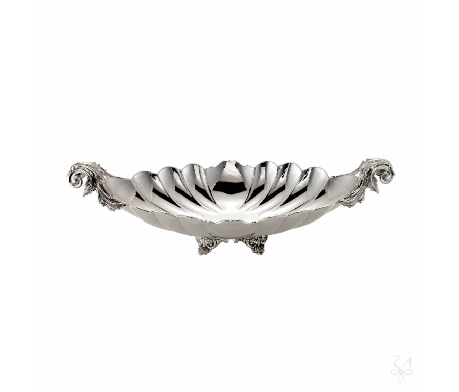 picture 1 Beautiful, stylish silver table decoration with a foot - Zaramella Argenti