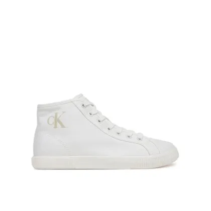 Zdjęcie Calvin Klein Jeans Sneakersy Ess Vulc Mid Cv Mg Wn YW0YW01761 Biały