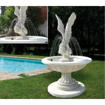 Zdjęcie Fontanna do ogrodu z posągiem anioła