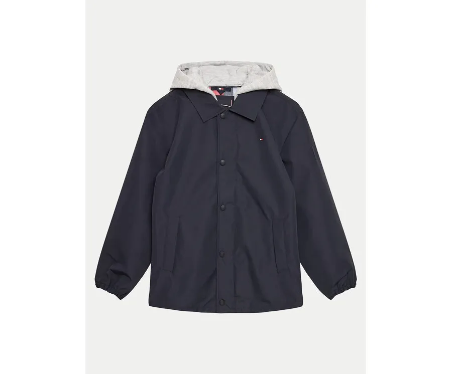 obrazek 1 Tommy Hilfiger Kurtka przejściowa KB0KB08869 Granatowy Regular Fit