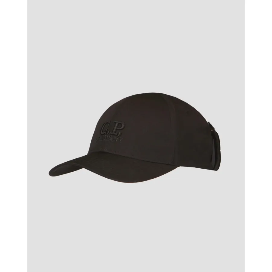 obrazek 1 Czarna Czapka Z Daszkiem Męska C.p. Company CP Company