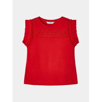 Zdjęcie Mayoral Top 3094 Czerwony Regular Fit