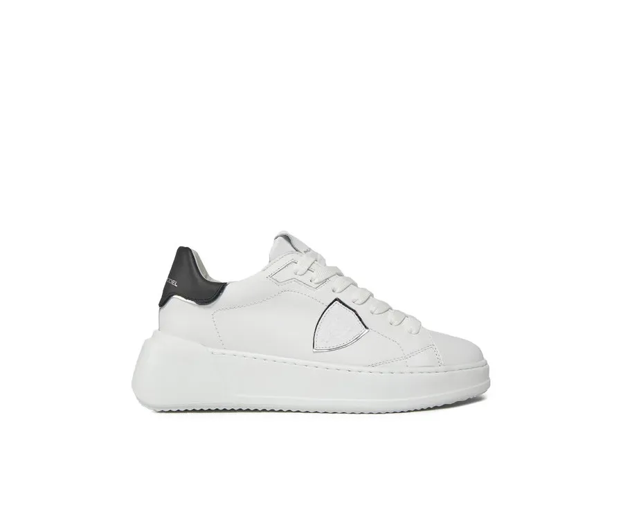 obrazek 1 Philippe Model Sneakersy Temple Low TRES V010 Biały