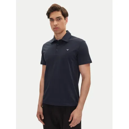 Zdjęcie Emporio Armani Polo EM000571 AF12331 UB102 Granatowy Regular Fit