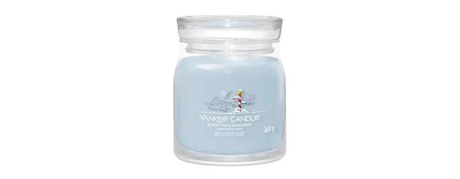 obrazek 1 Yankee Candle North Pole Hideaway Signature Jar Świeca zapachowa 368 g