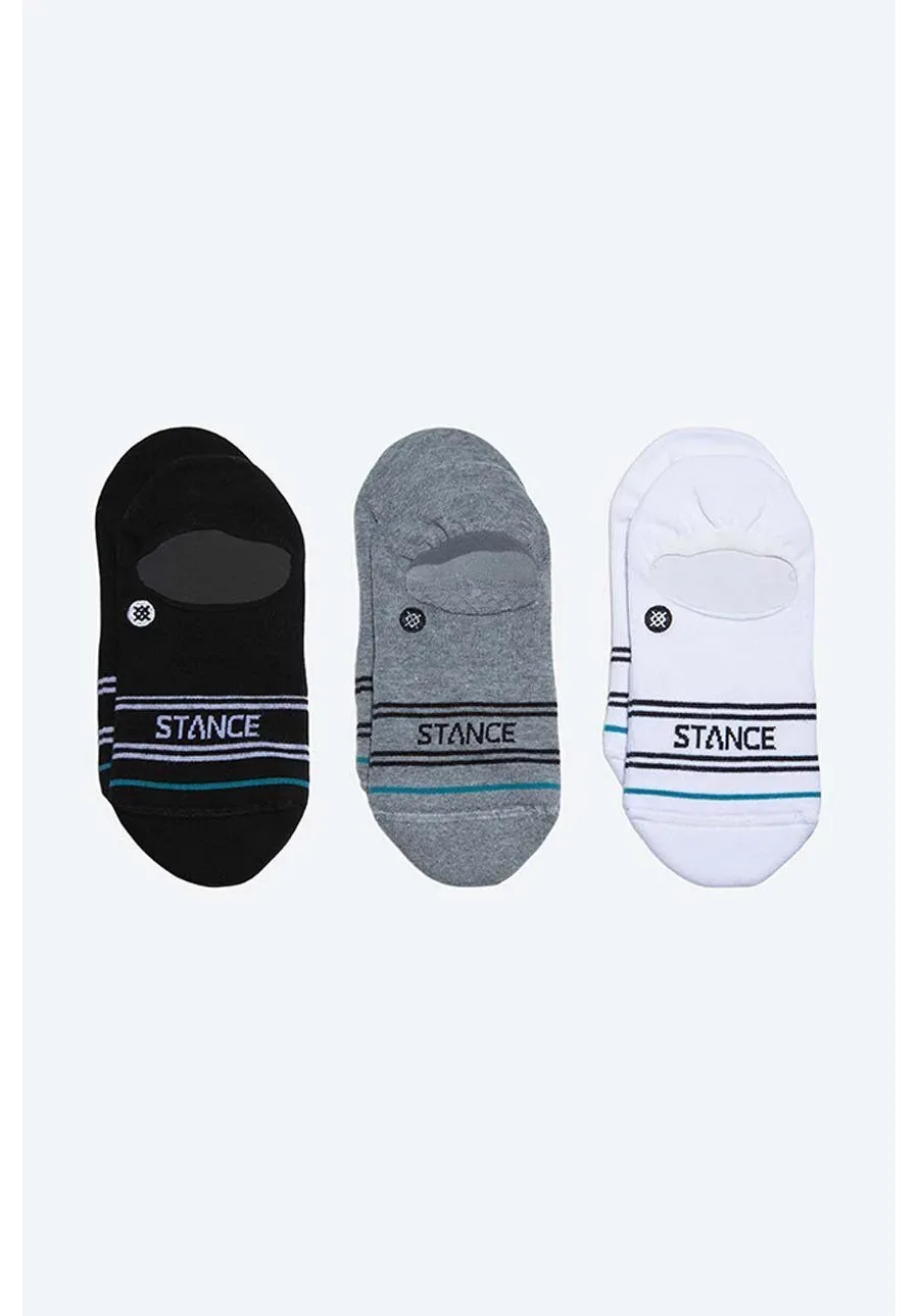 obrazek 1 Stance skarpetki Basic 3-pack kolor szary A145D20SRO-WHT