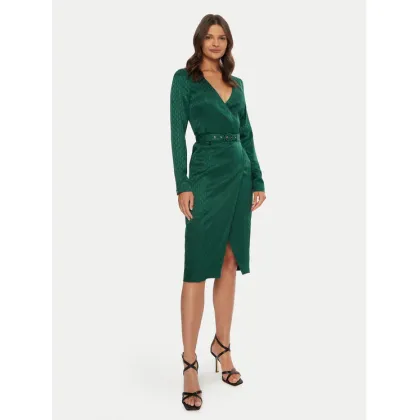 Zdjęcie Guess Sukienka koktajlowa 4BGK16 7169A Zielony Regular Fit
