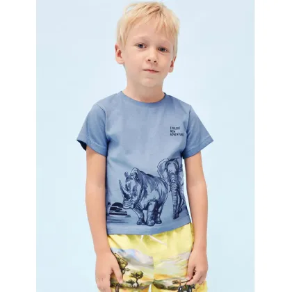 Zdjęcie Mayoral T-Shirt 3011 Niebieski Regular Fit