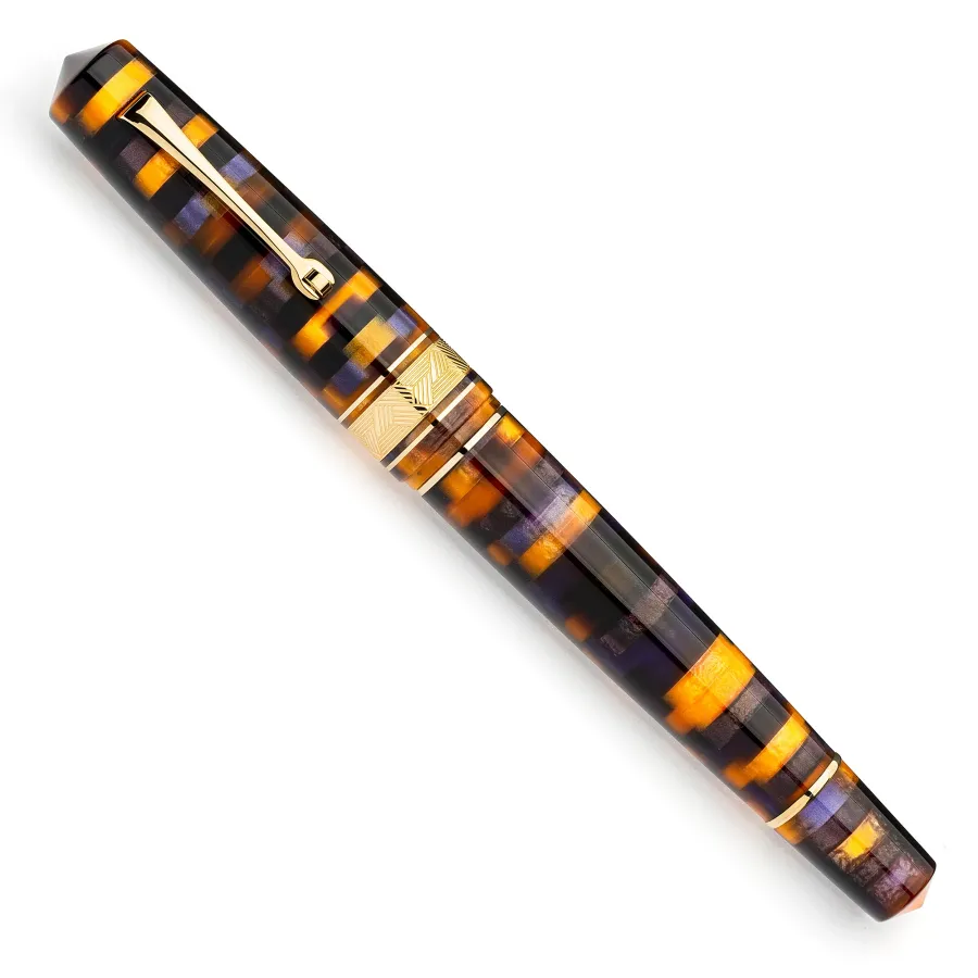 obrazek 2 Urokliwe pióro wieczne dla Dyrektora Leonardo ,, MZG sea Anemone - Gold nib