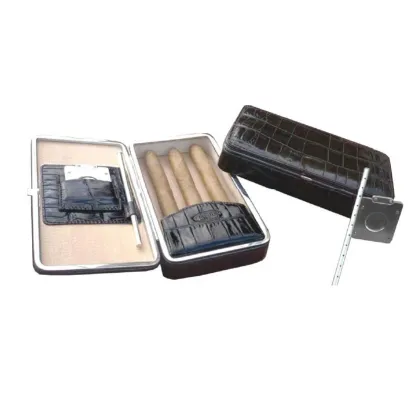 Zdjęcie Praktyczny humidor do cygar + obcinarka + nawilżacz