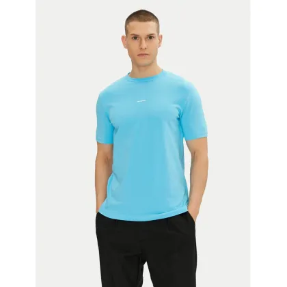 Zdjęcie KARL LAGERFELD T-Shirt 755030 552235 Błękitny Regular Fit