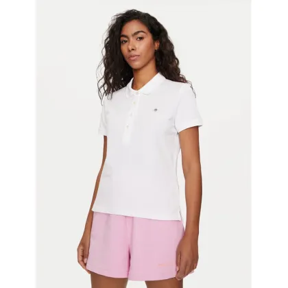 Zdjęcie Gant Polo Shield 4200870 Biały Slim Fit