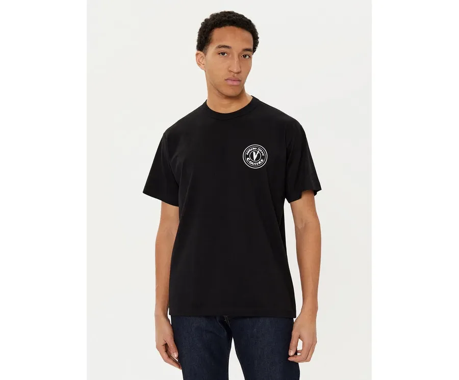 obrazek 1 Versace Jeans Couture T-Shirt 78GAHE07 Czarny Regular Fit