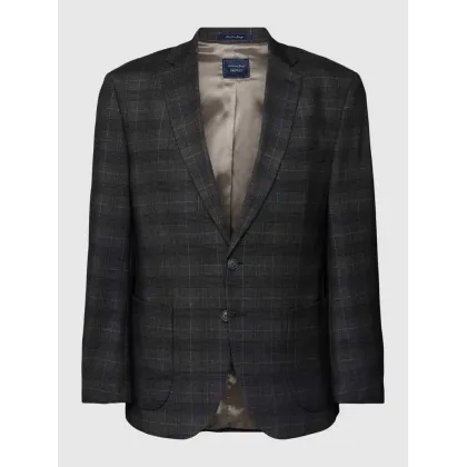 Zdjęcie Marynarka na 2 guziki z kołnierzem z połami