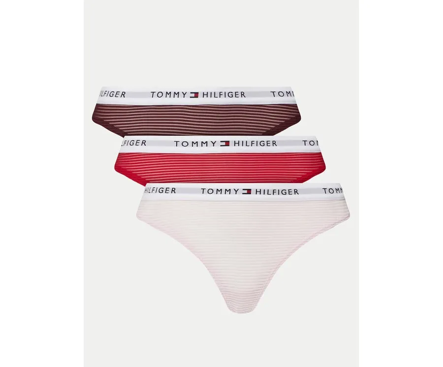 obrazek 1 Tommy Hilfiger Komplet 3 par stringów UW0UW05532 Kolorowy