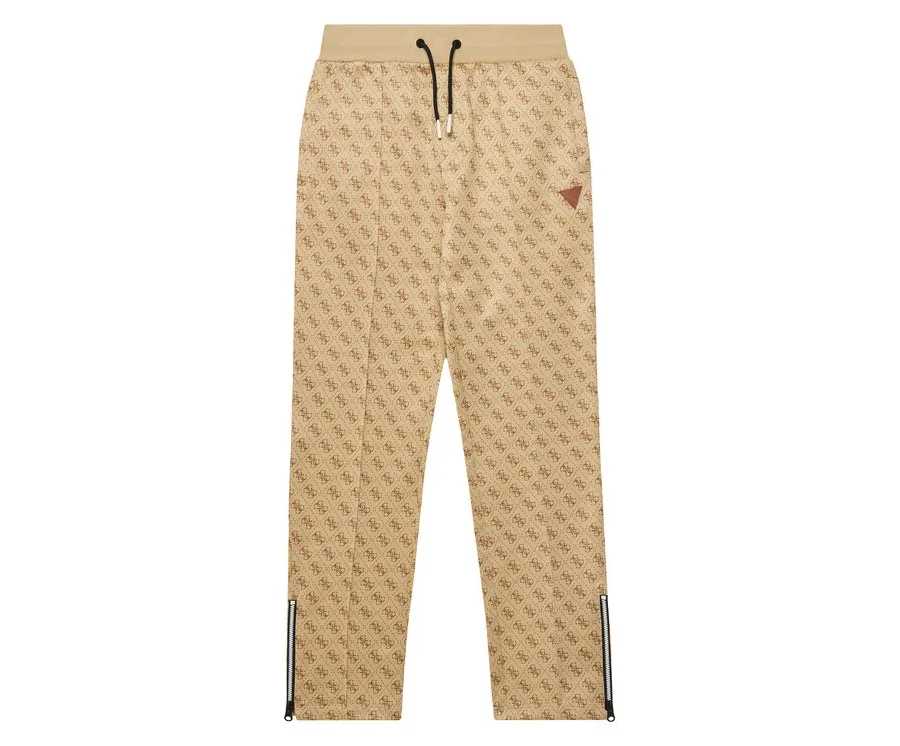 obrazek 1 Guess Spodnie dresowe L4YQ18 FL04Q Beżowy Regular Fit